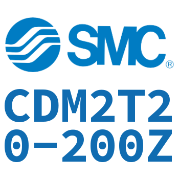 Rodless trunnion type mini cylinder-CDM2T20-200Z