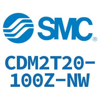 Rodless trunnion type mini cylinder-CDM2T20-100Z-NW