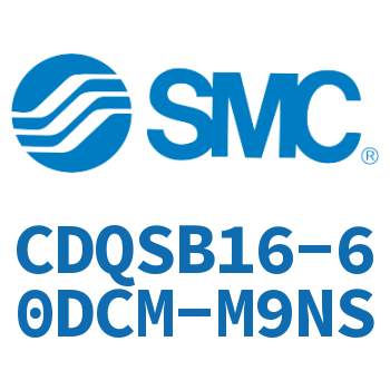 薄型气缸 CDQSB16-60DCM-M9NS