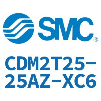 无杆侧耳轴型迷你气缸-CDM2T25-25AZ-XC6