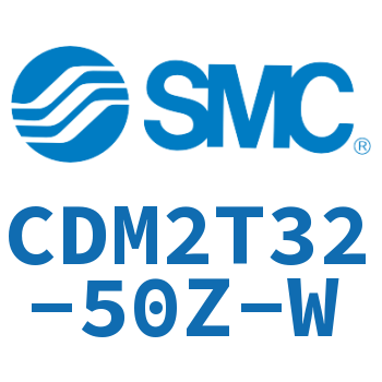 Rodless trunnion type mini cylinder-CDM2T32-50Z-W