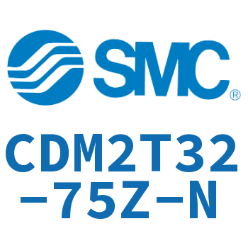Rodless trunnion type mini cylinder-CDM2T32-75Z-N