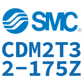 Rodless trunnion type mini cylinder-CDM2T32-175Z