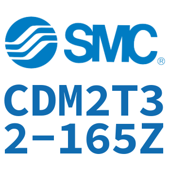 Rodless trunnion type mini cylinder-CDM2T32-165Z