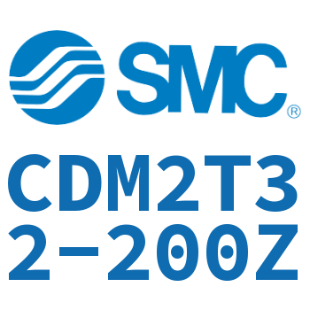 Rodless trunnion type mini cylinder-CDM2T32-200Z