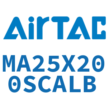 不锈钢迷你气缸 MA25X200SCALB