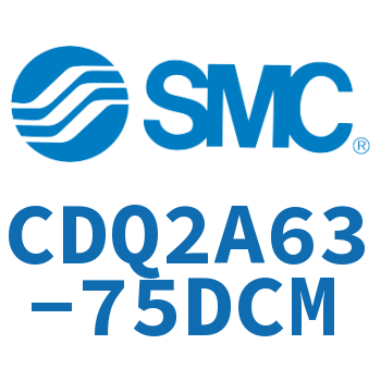 薄型气缸 CDQ2A63-75DCM