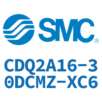 薄型气缸 CDQ2A16-30DCMZ-XC6