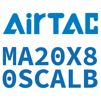 不锈钢迷你气缸 MA20X80SCALB